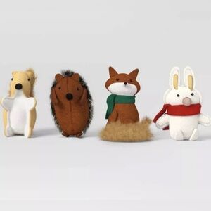 Wondershop 4pc Felt Woodland Animal Set
